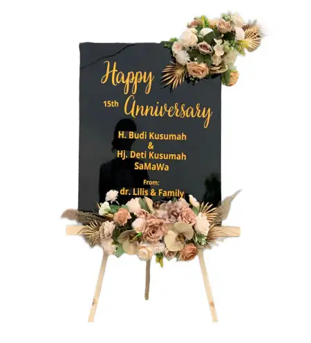 Papan Bunga Akrilik Purwonegoro